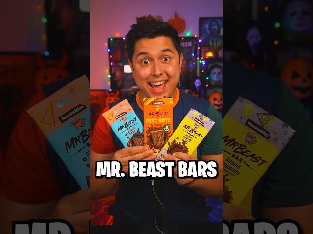 @MrBeast Bars Review  | #ASMR #shorts