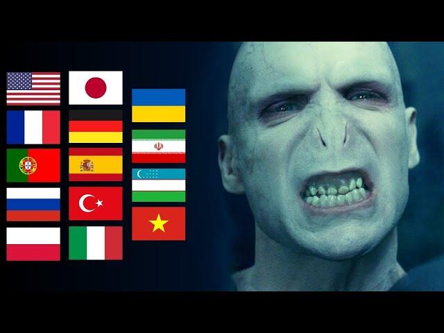 Voldemort Laugh In different languages   Harry Potter Movie Scene