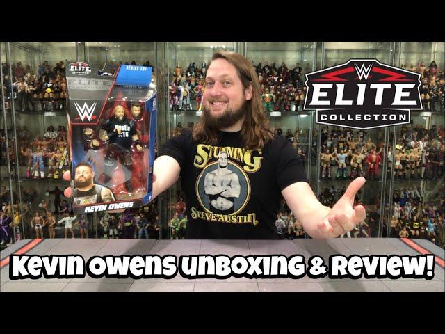 Kevin Owens WWE Mattel Elite 101 Unboxing & Review!