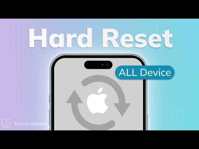 How to Hard Reset iPhone 2024 | iOS System Reflash - All Devices