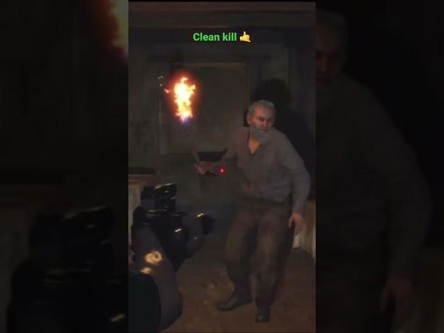 Resident evil 4 remake clean kill 