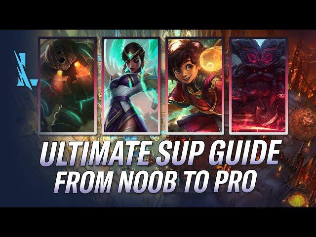 ULTIMATE SUPPORT GUIDE FOR WILD RIFT FROM NOOB TO PRO IN 1 VIDEO | RiftGuides | WildRift