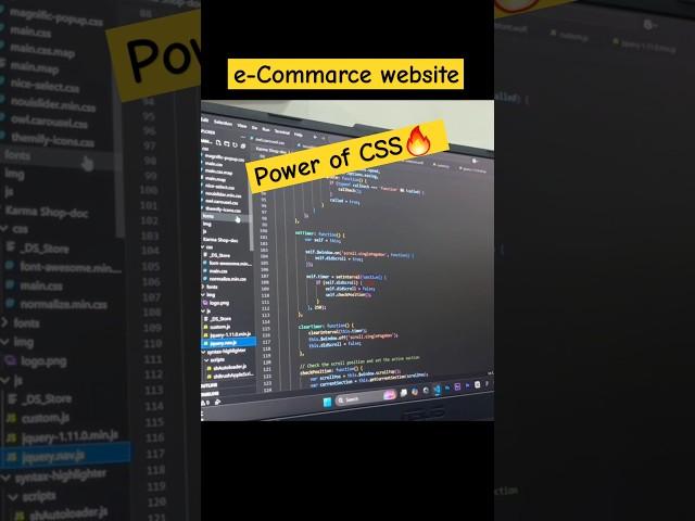 Power of CSS & JAVASCRIPT #htmlfullcourse #htmltutorial #javascript #coding #python #programming #js