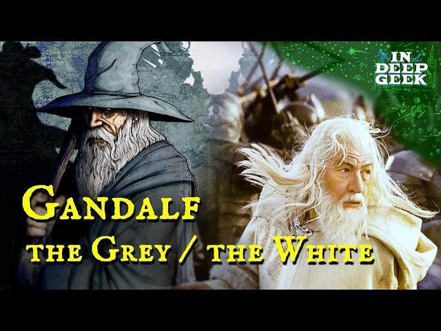 What is the difference between Gandalf the Grey and Gandalf the White?