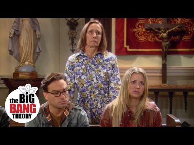 Church with Mrs. Cooper | The Big Bang Theory