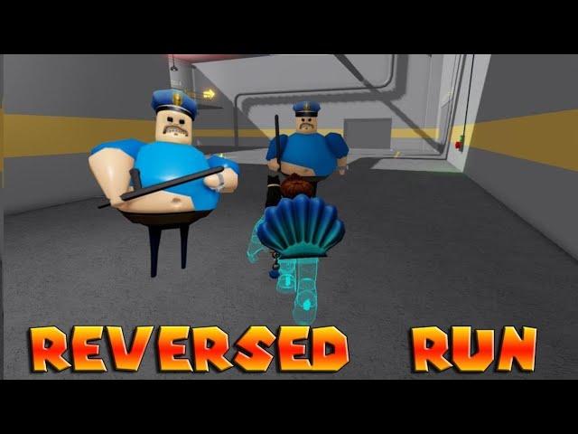 CHALLENGE Reversed Run! Barry's Prison RUN! (First Person Obby)