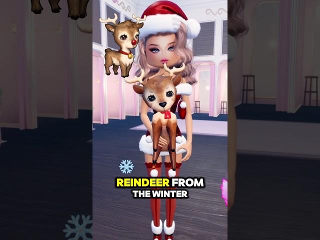 How to get the SECRET REINDEER quest item in DTI! #shorts #fyp #dti #dresstoimpress #roblox