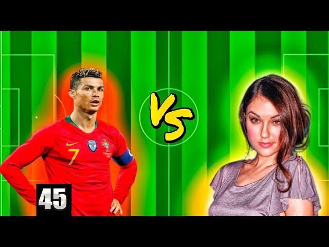 Ronaldo vs Sasha Gray Funny video