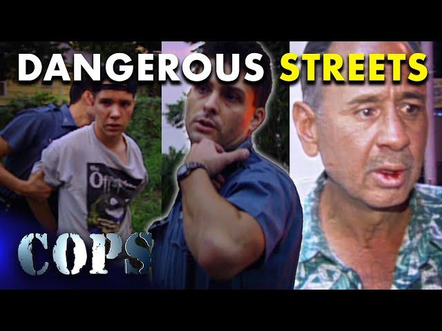  Danger On The Streets: Police Officers Respond To Disturbance Calls | Cops TV Show