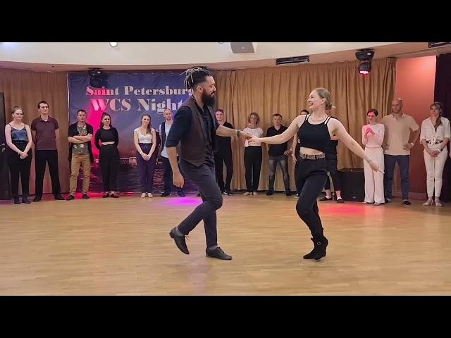 Mikhail Kalambet & Alena Kozlova. JnJ Intermediate. St.Petersburg WCS Nights 2022