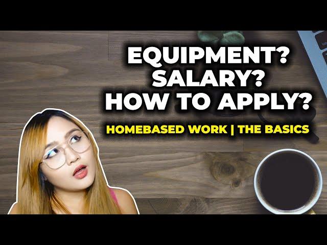 The basics of homebased work / freelancing / working online | Yennybelles