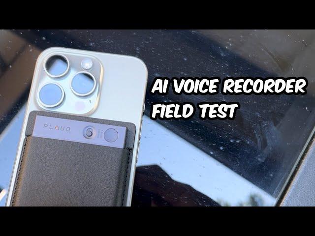 AI Voice Recorder? Putting the Plaud Note to the Test