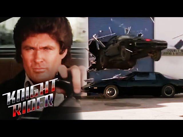 KITT VS KARR - The EPIC Showdown | Knight Rider