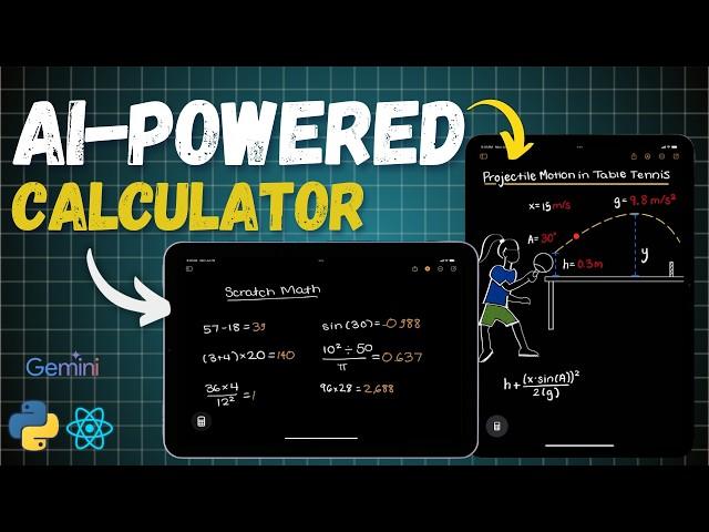 Build & Deploy an AI-Powered Calculator App | IPad Math Notes Clone