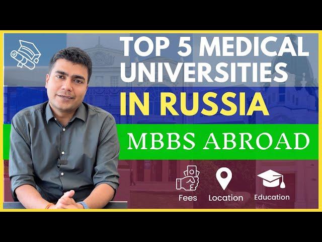 Top 5 Medical Universities in Russia | MBBS IN RUSSIA |  Fees And Cost | MBBSDIRECT