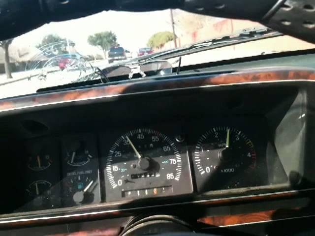 Bringing home the '83 Mercedes Benz 300SD