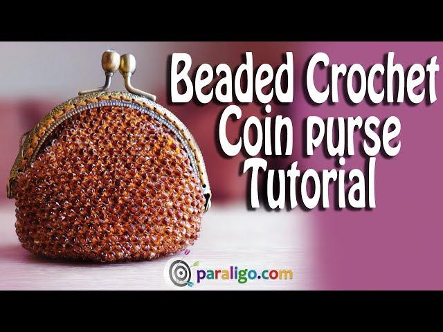 Crochet Tutorial Beaded Coin Purse