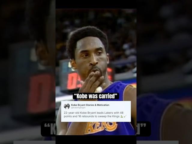 Kobe Bryant’s 48 points, 16 rebounds in 2001 NBA Playoffs.