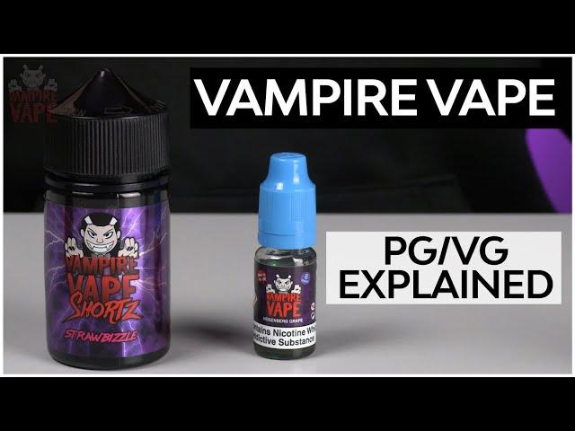 PG & VG In E-Liquid Explained