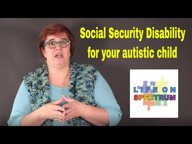 Social Security Disability for your autistic child