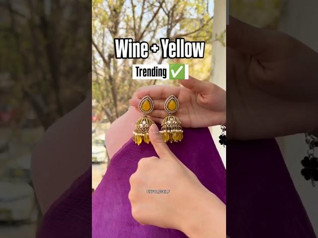 Confused about WHAT to WEAR? Check this out ....#trend #earrings #viral #viralvideo