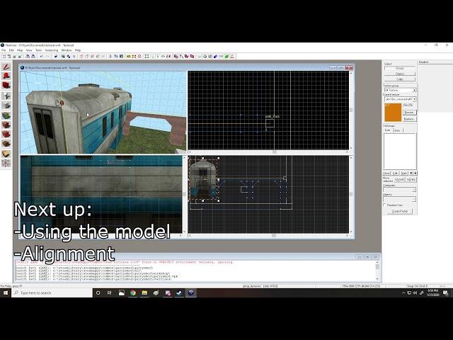 Hammer SDK Tutorial - func_tanktrain, Small Props for the Skybox, and More