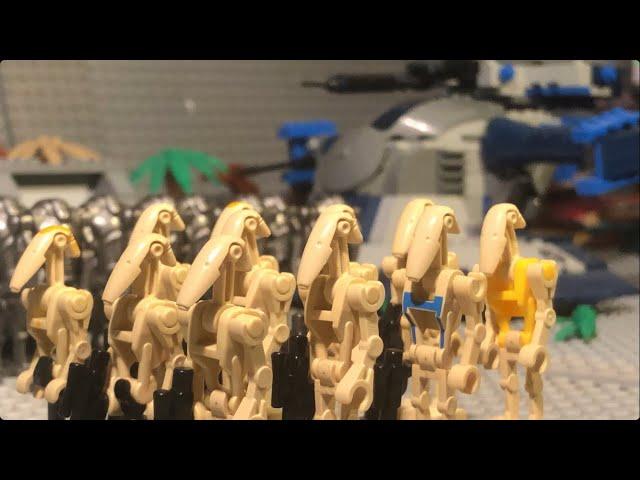 LEGO STAR WARS: Droid Invasion (stop motion)