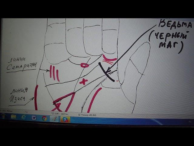 где знаки черного мага или ведьмы на ладони