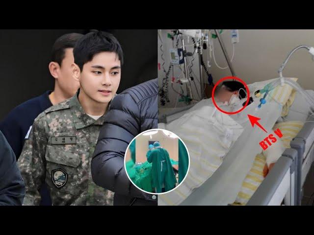 BTS members panic! Is it true that V BTS is fighting a critical illness?