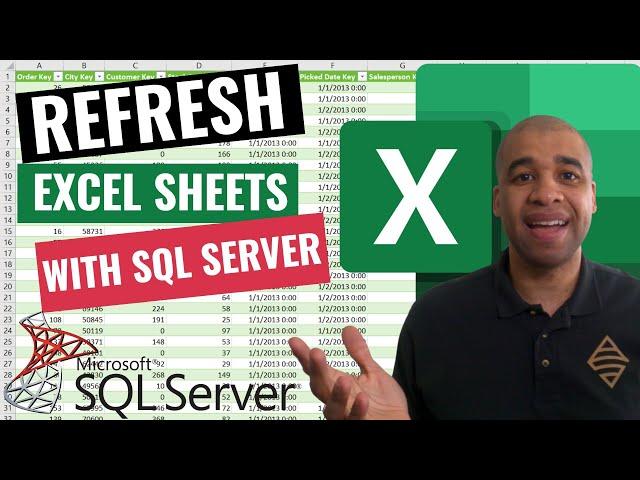 Use Excel to Connect to SQL Server Data