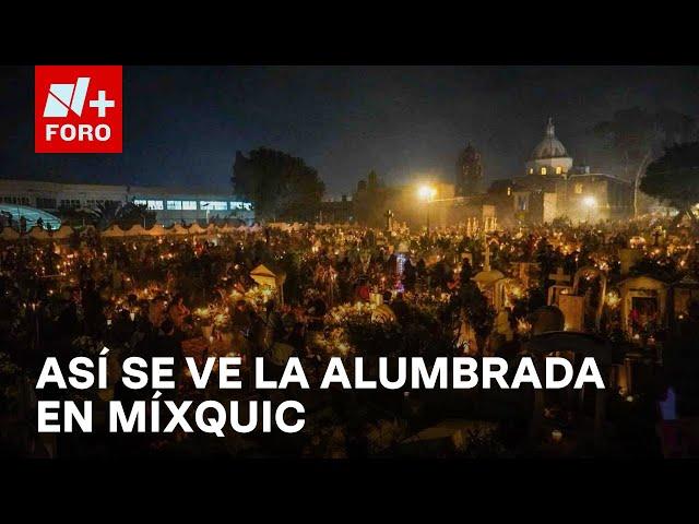 Comienza la alumbrada en San Andrés Mixquic por el Día de Muertos - Las Noticias