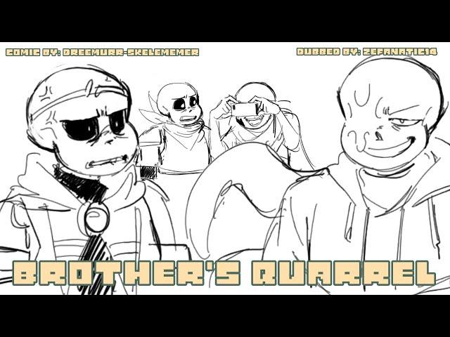 Brothers Quarrel //Dreamtale Comic Dub//