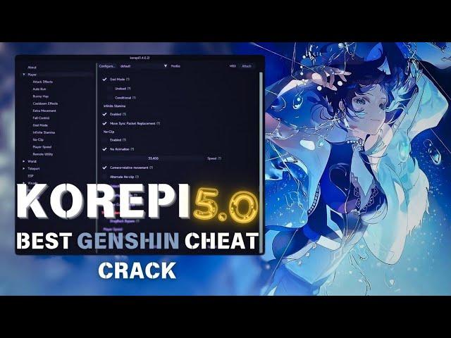 Genshin Impact Hacks Cheats Tutorial | No Virus | Korepi [Crack] | ver[5.0] | [update coming soon]