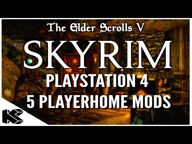 Skyrim Special Edition: ▶️PS4 Player Home Mods 2020◀️