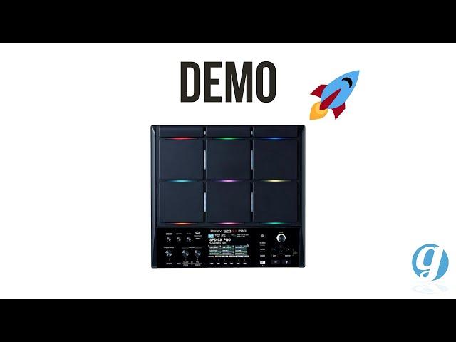 Roland SPD-SX Pro Sampling Pad Demo (no talking) #drummachines #roland