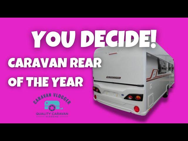 Caravan Vlogger Design Awards | REAR of the YEAR