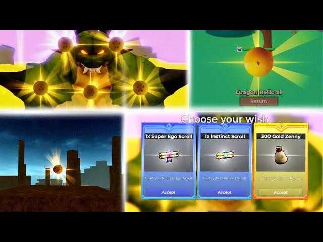 Dragon blox wish update is here!! || Dragon blox all dragon ball location || Update 18 guide