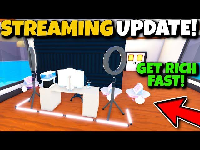 Starting My STREAMING EMPIRE In The NEW UPDATE! YouTube Life Roblox