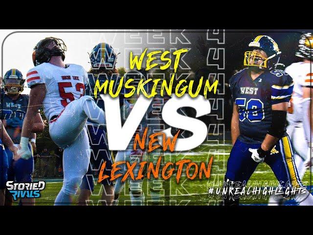 HIGH SCHOOL FOOTBALL | New Lexington vs West Muskingum - HIGHLIGHT