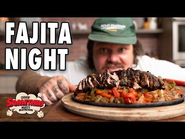 Sizzling Fajita Plate | Cookin' Somethin' w/ Matty Matheson