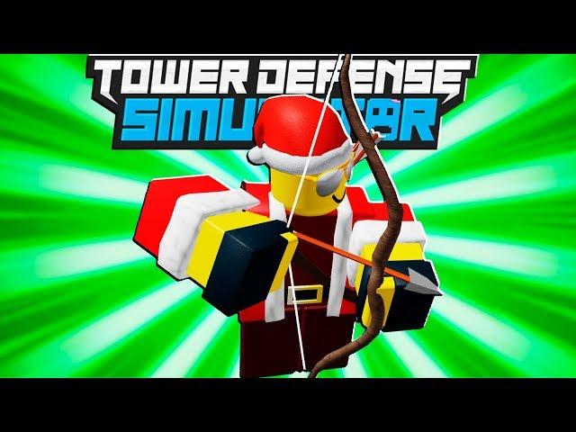 The Holiday Archer Is Back In Tower Defense Simulator Roblox