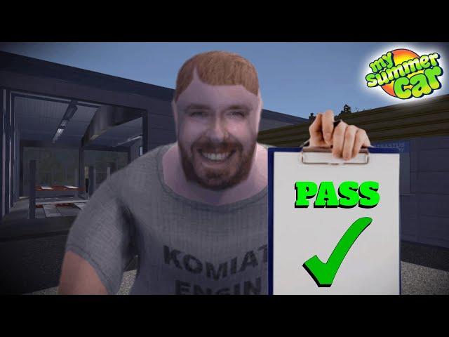 PASSING INSPECTION IN MY SUMMER CAR