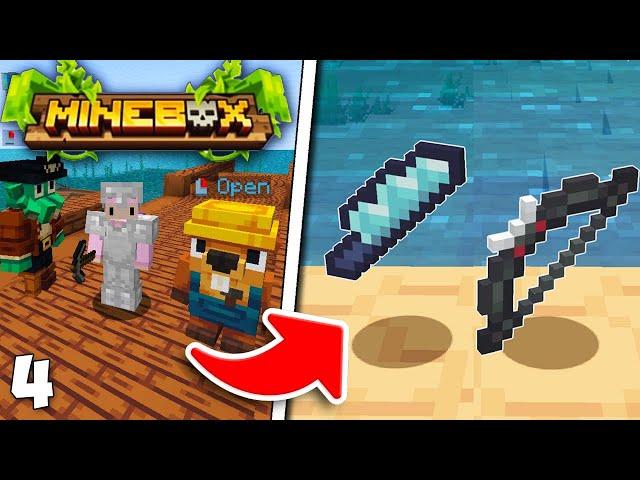 Minecraft Minebox MMO - Upgraded Gear!