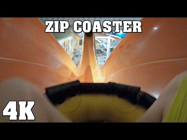 DUFUNCT - Zip Coaster POV in 4K - Kalahari