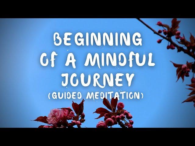 Beginning of a Mindful Journey | Meditation guided by Brother Phap Huu