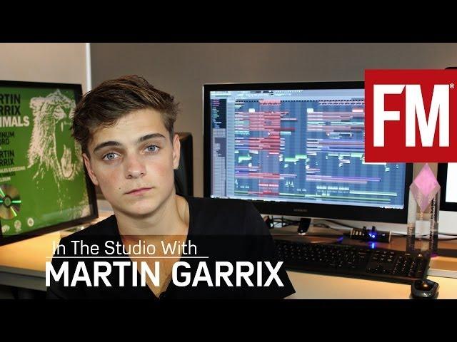 Martin Garrix In The Studio With Future Music