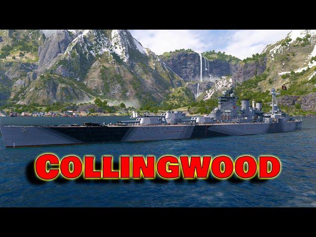 Meet The Collingwood! Tier 6 British Battleship (World of Warships Legends)