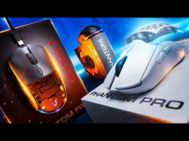 Обзор на беспроводные игровые мыши от Ardor Gaming: Phantom и Phantom Pro!