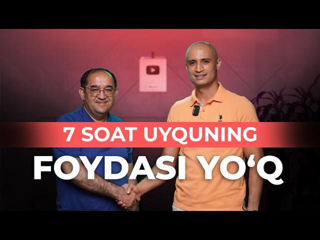 Qachon ozishimni topganga MUKOFOT! | 7 soat uyquning foydasi yo'q? Power Management