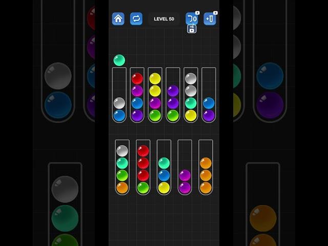 Ball Sort Puzzle Level 50 | Ball Sort Puzzle - Color Game